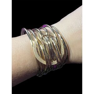 Double Circle Multilayer Wrap Bracelet